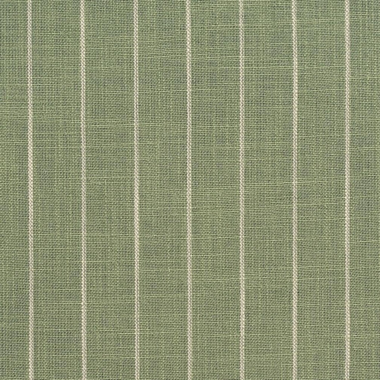 Green Stripe Linen Look Woven Pattern Upholstery Fabric by The Yard - SKU: Helena Juniper